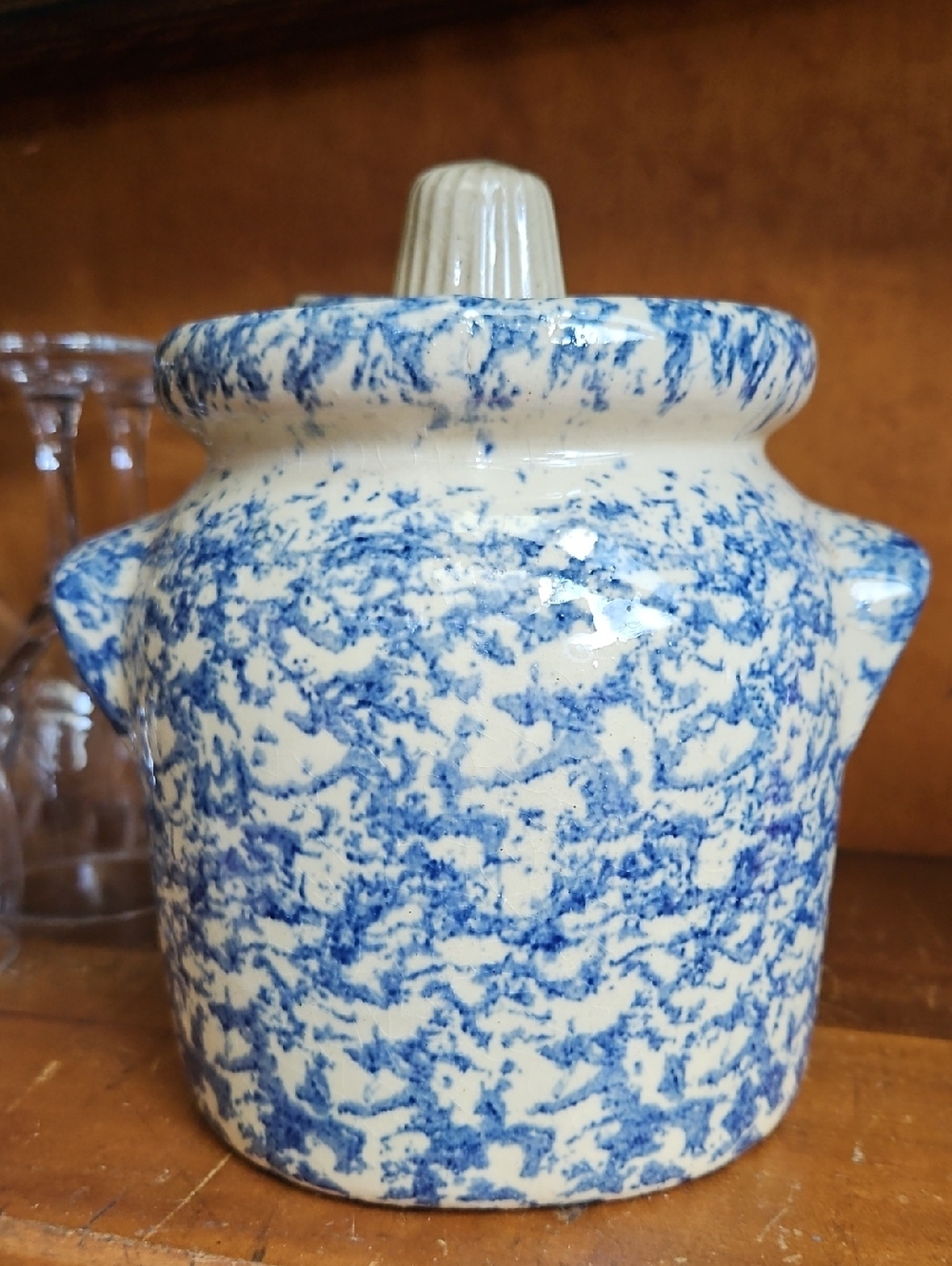 Roseville Ohio Robinson Ransbottom  RRP Co  #700 Pottery Crock w Lid